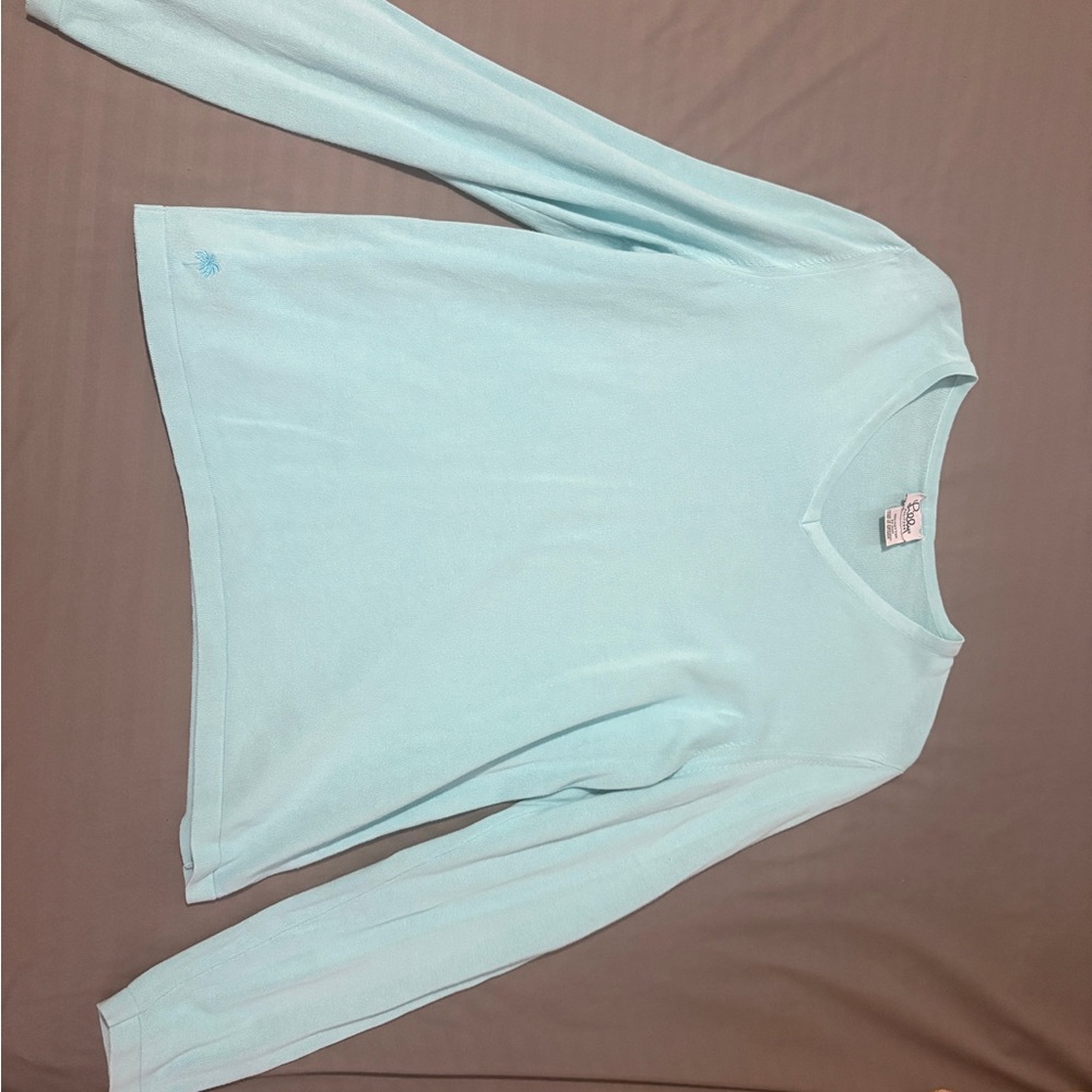 Light Blue Lilly Pulitzer Women's Sweater